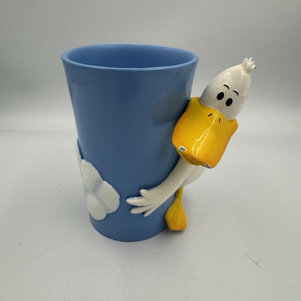 Universal Studios Sitting Ducks Cup‎ Clouds Blue Bathroom
